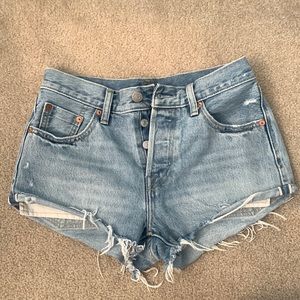Levi’s 501 denim shorts